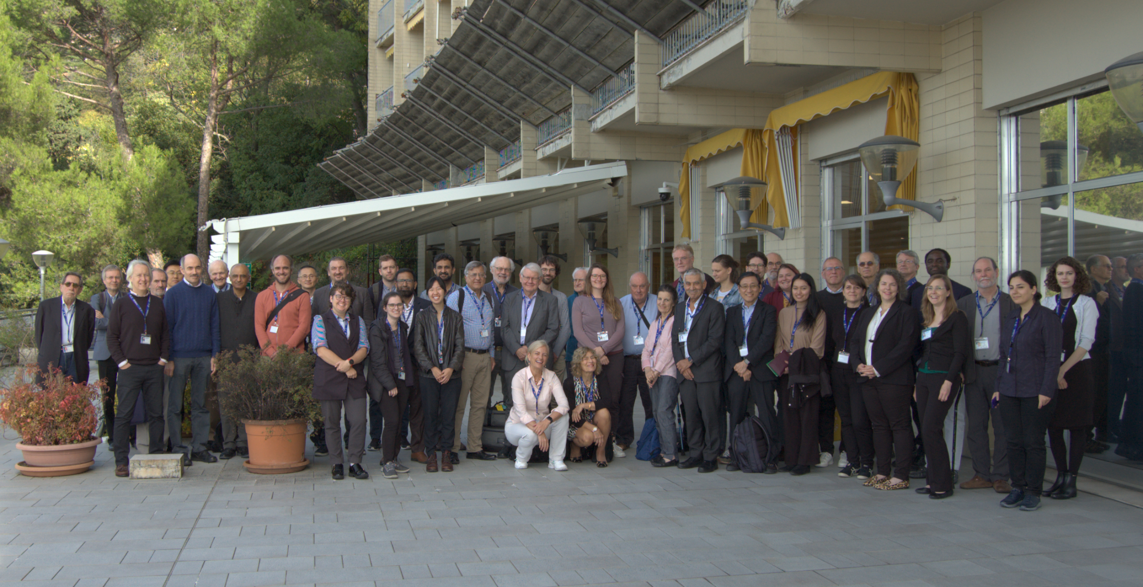 Participants of the Physicists Coalition workshop "Increasing Danger of Nuclear Weapons: How Physicists Can Help Reduce the Threat," International Centre for Theoretical Physics, Trieste, Italy, October 2023.