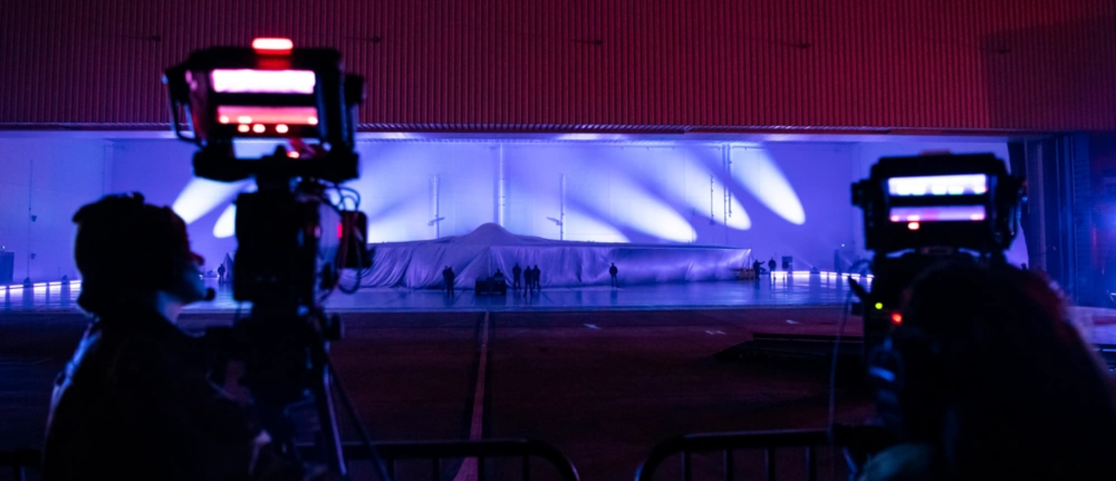 Unveiling of the new U.S. Air Force nuclear stealth bomber, the B-21 Raider, Palmdale, December 2022. Source: Defense Visual Information Distribution Service, photo by Joshua Carroll. 
