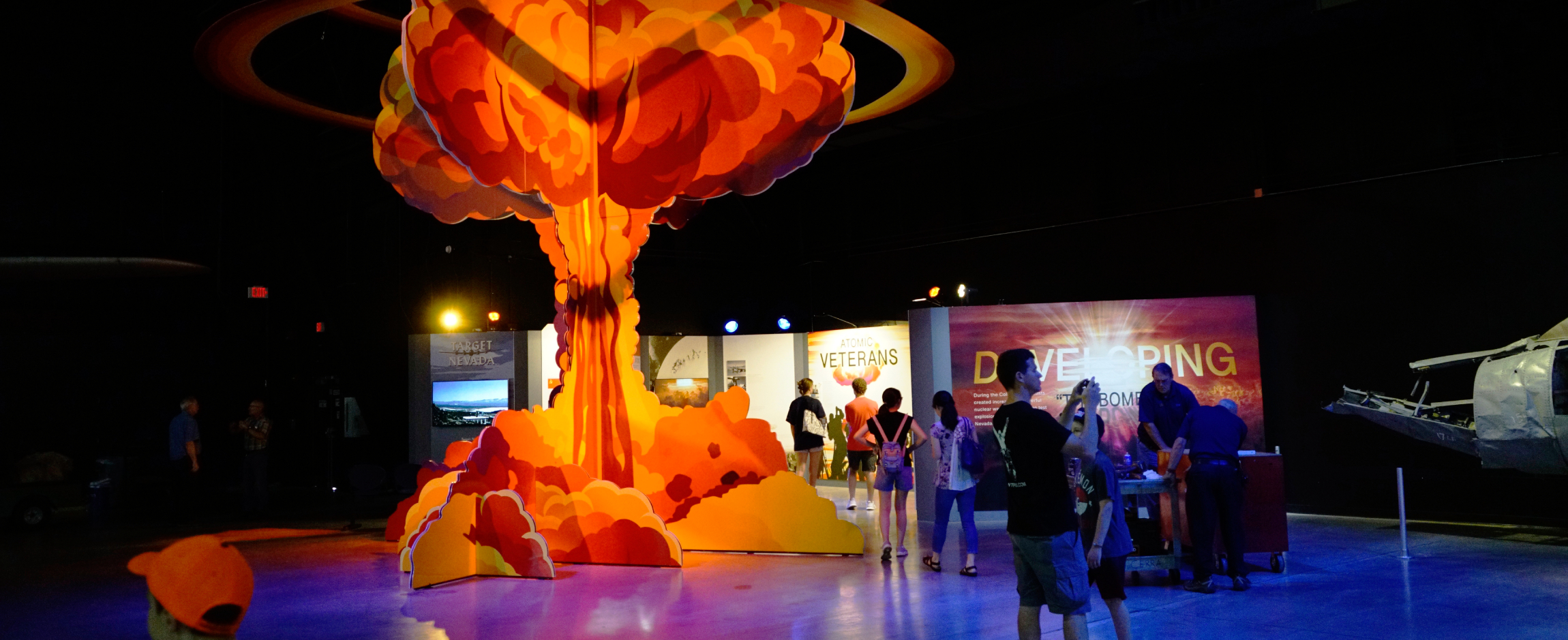 View of the Nuclear Deterrence Exhibit on display at the National Museum of the U.S Air Force, Dayton Ohio. Source: U.S. Air Force.