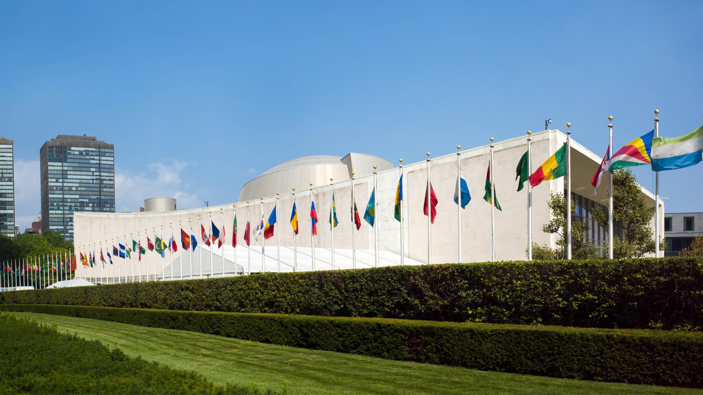 United Nations General Assembly building, New York. Photo: anaglic, shutterstock.com 