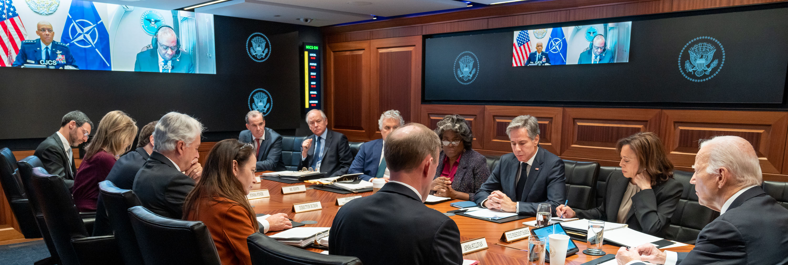 President Biden national security meeting