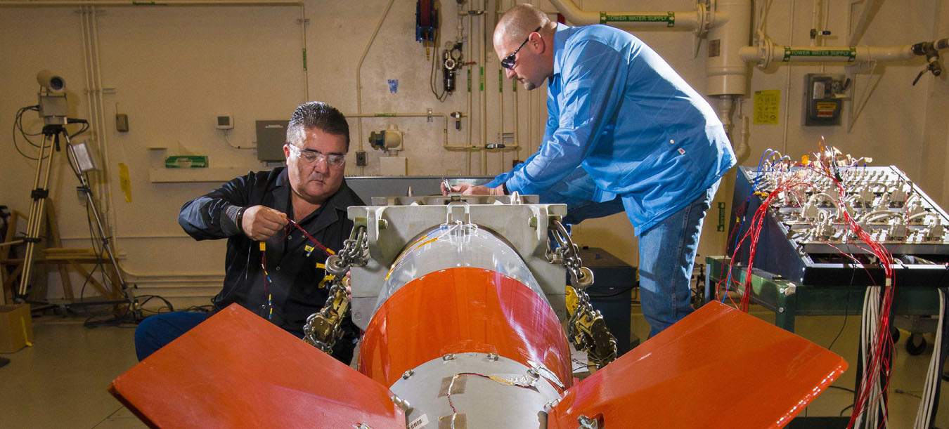 nuclear missile test installation