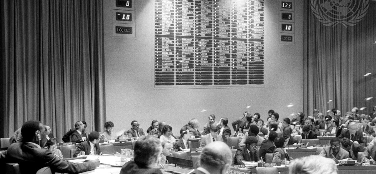 UN First Committee Vote