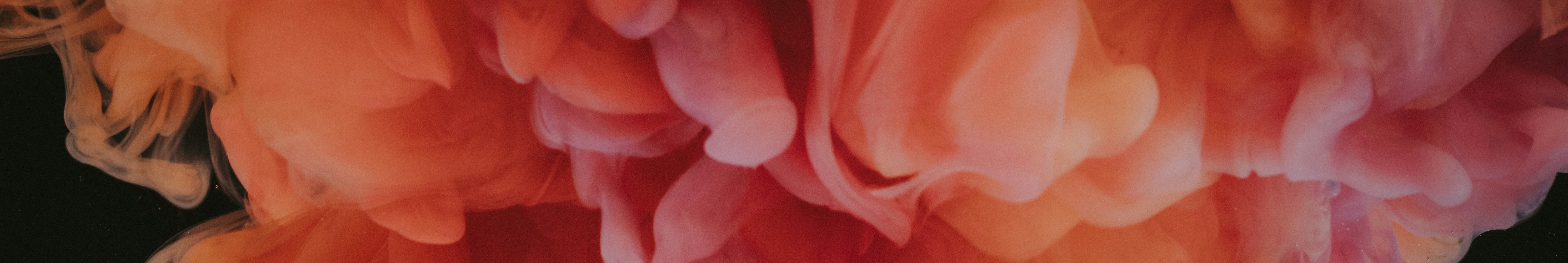 orange colored smoke